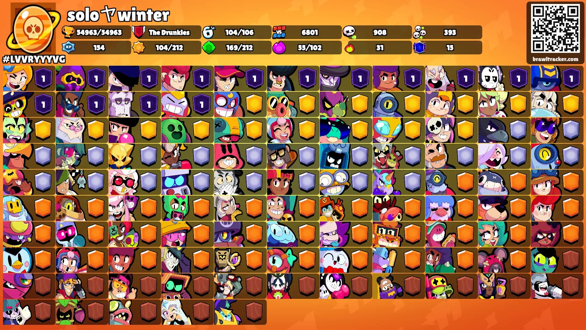 soloヤwinter's Ranks