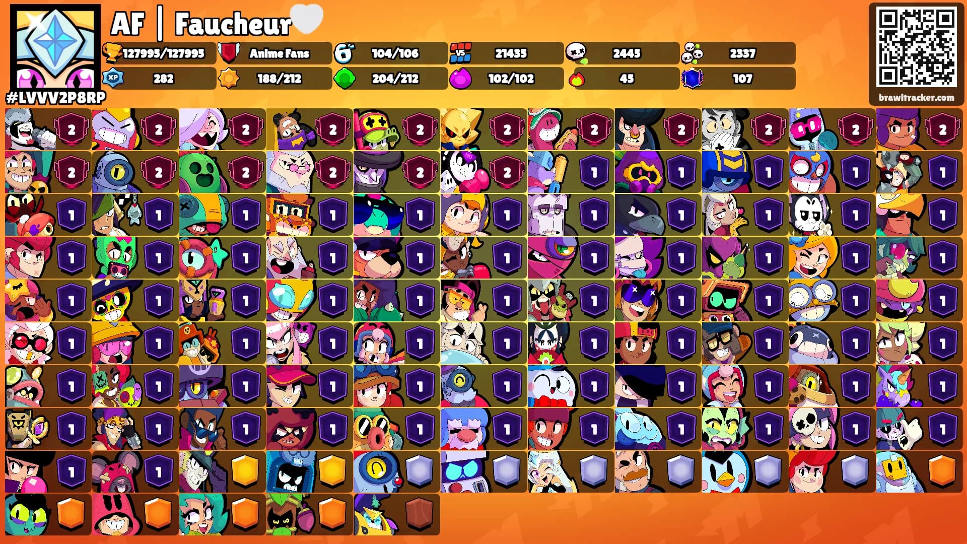 AF | Faucheur🤍's Ranks