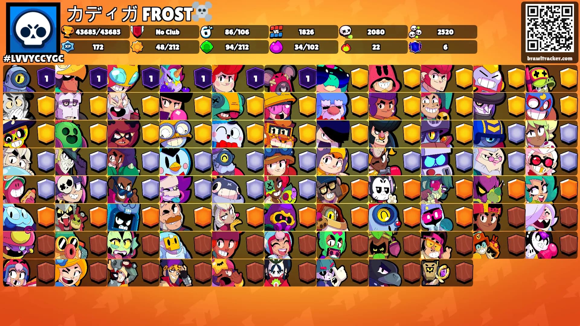 カディガ FROST☠️'s Ranks