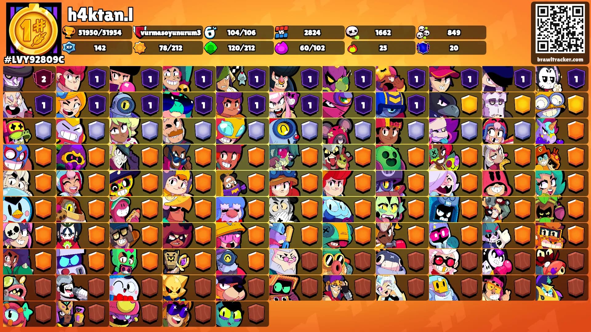 h4ktan.l's Ranks