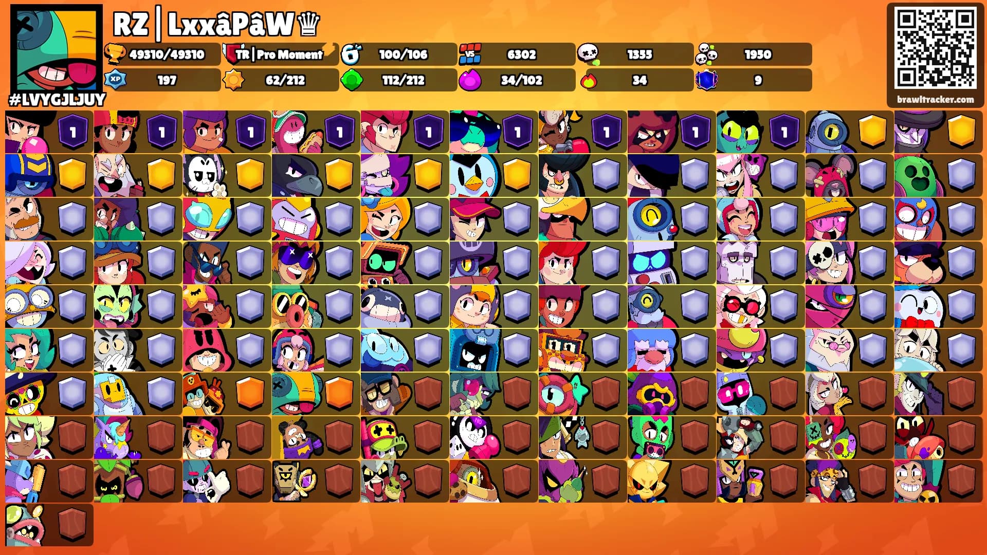 RZ|LxxâPâW♛'s Ranks