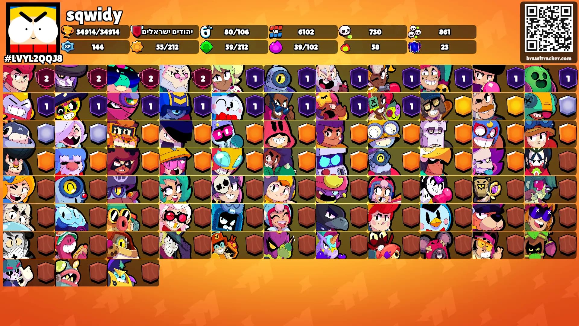 sqwidy's Ranks