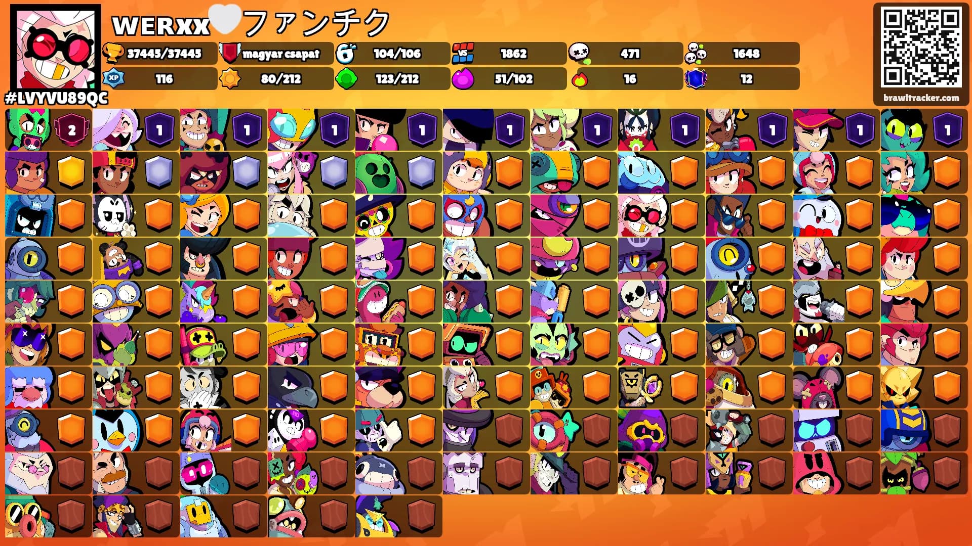 ᴡᴇʀxx🤍ファンチク's Ranks
