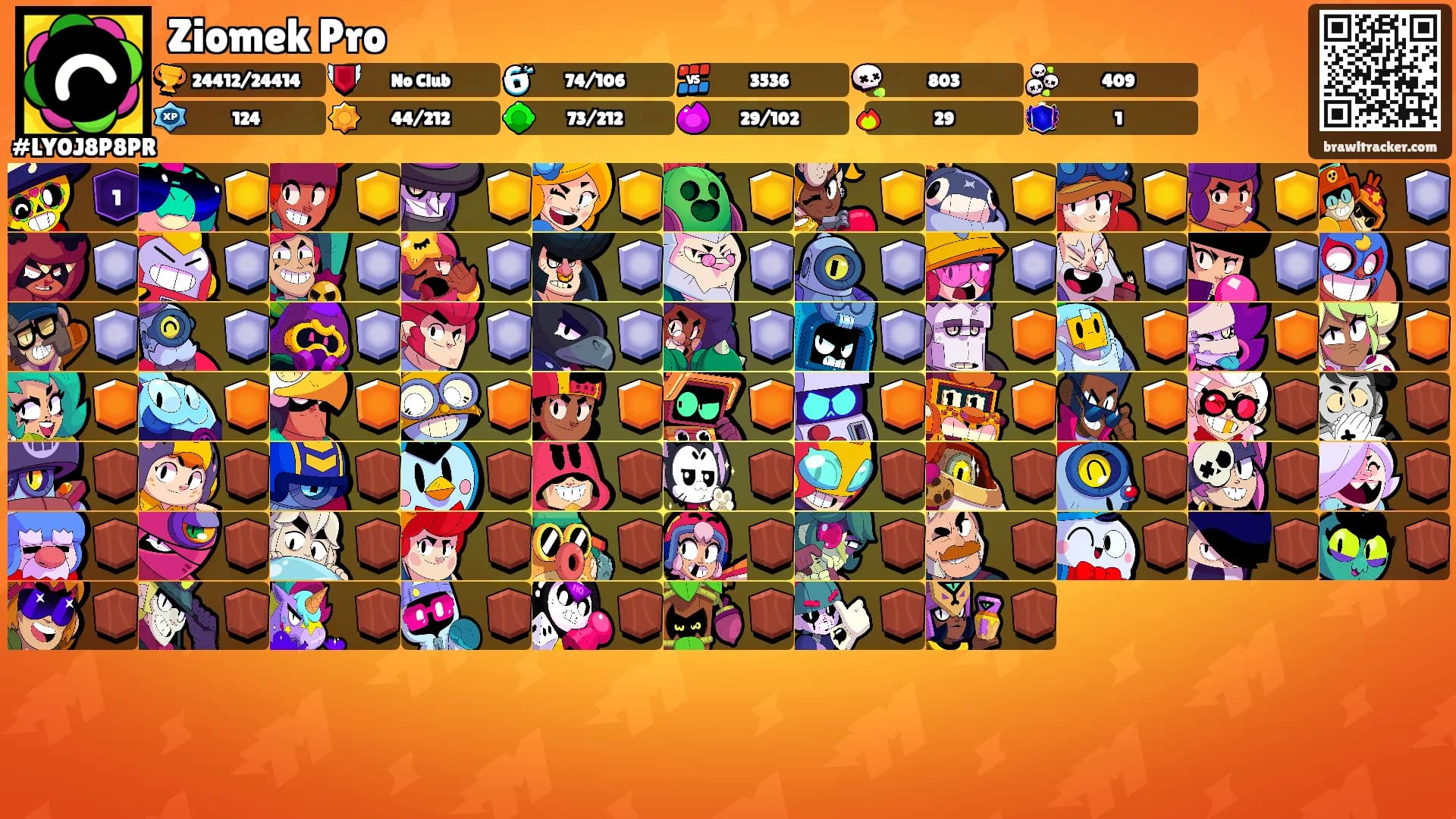 Ziomek Pro's Ranks