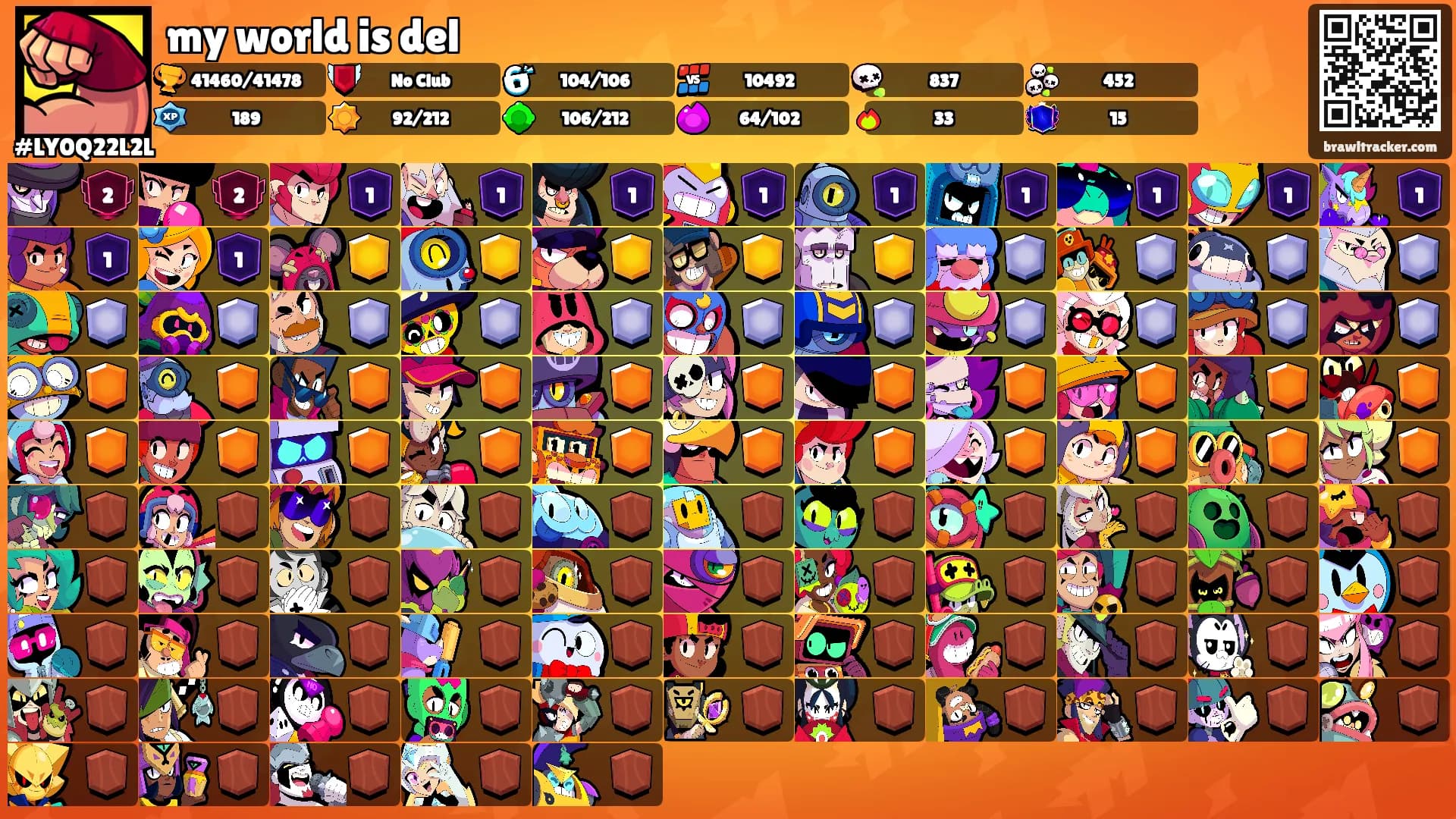 my world is del's Ranks