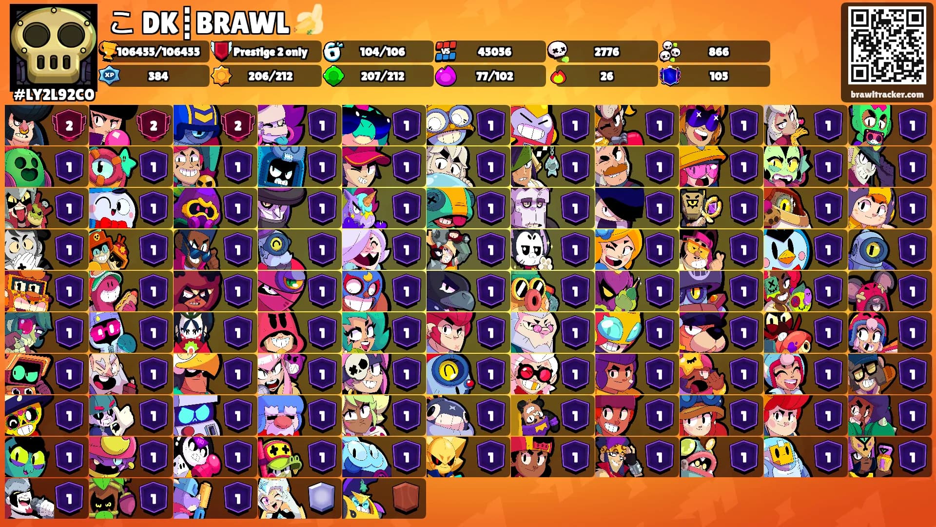 こ DK┋BRAWL 🍌's Ranks