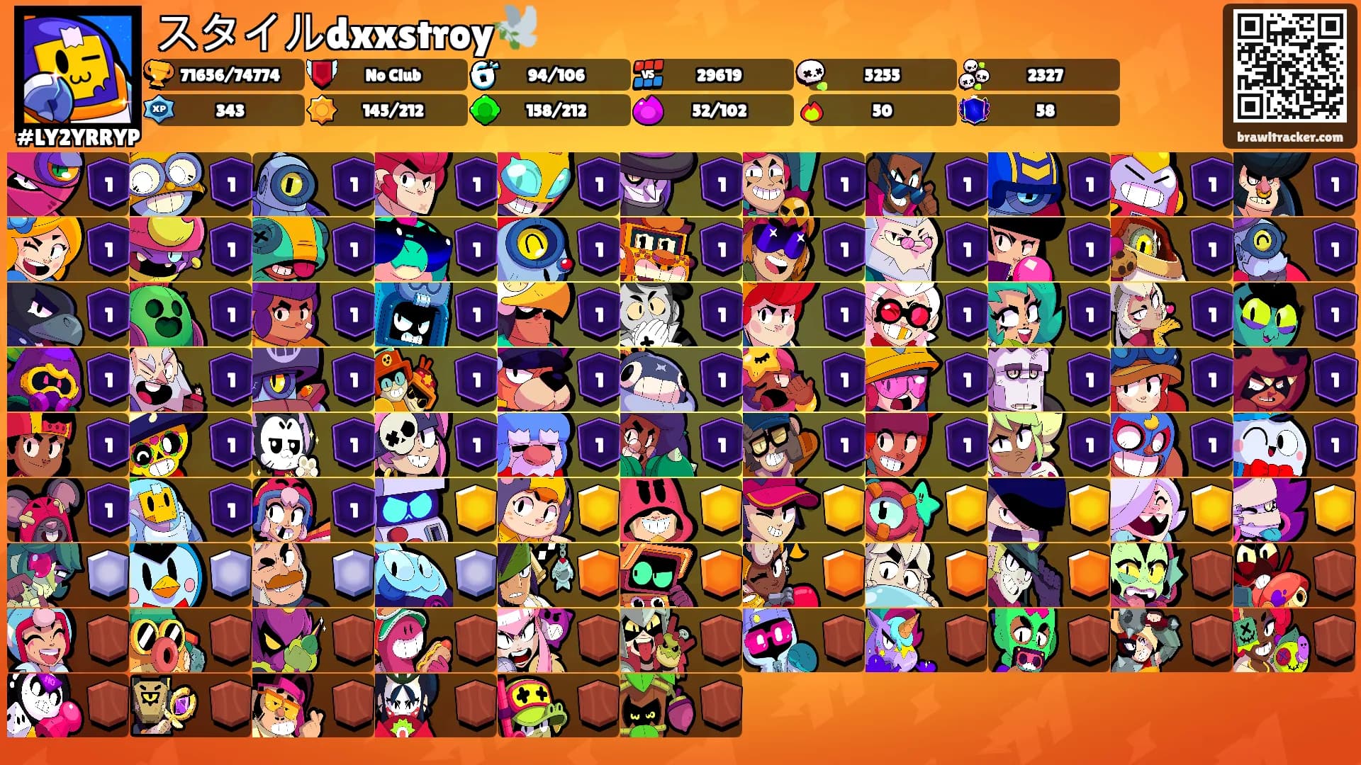 スタイルdxxstroy🕊️'s Ranks
