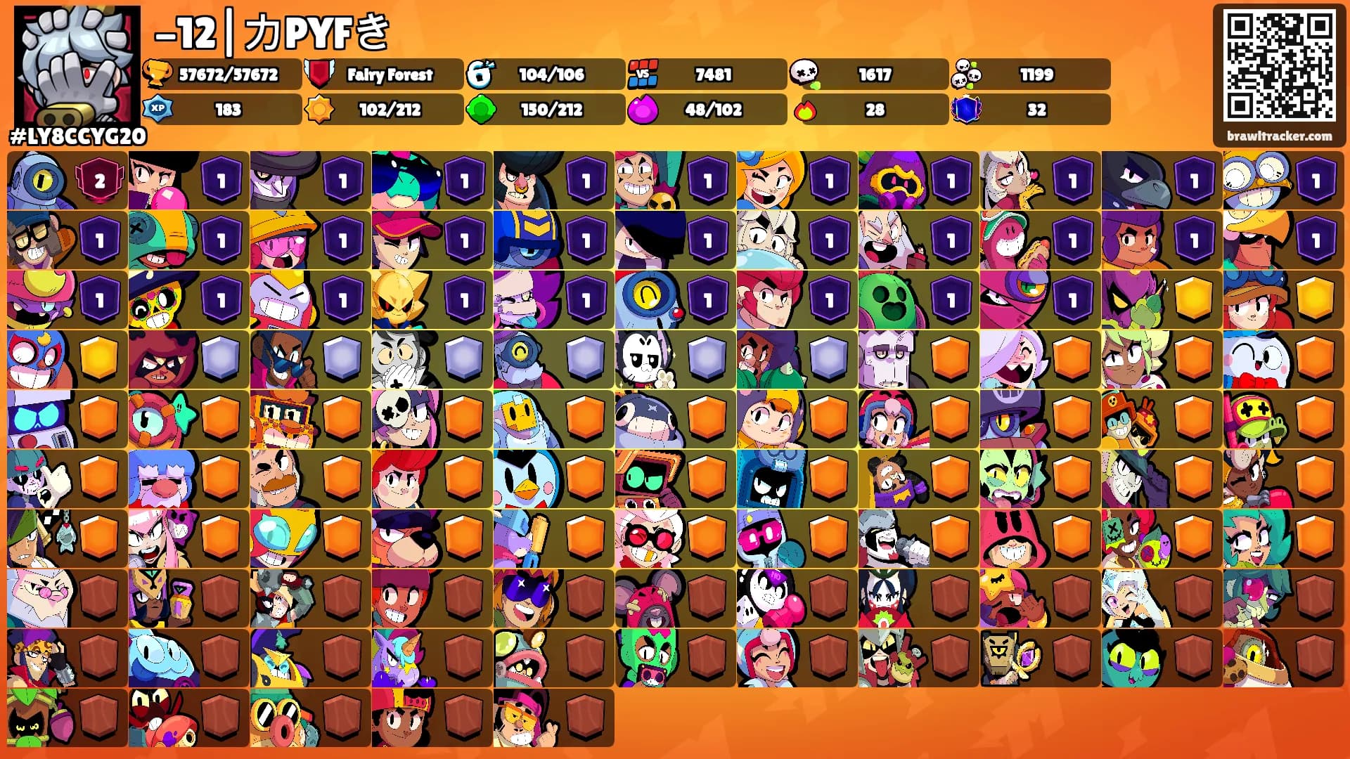 -12|カPYFき's Ranks