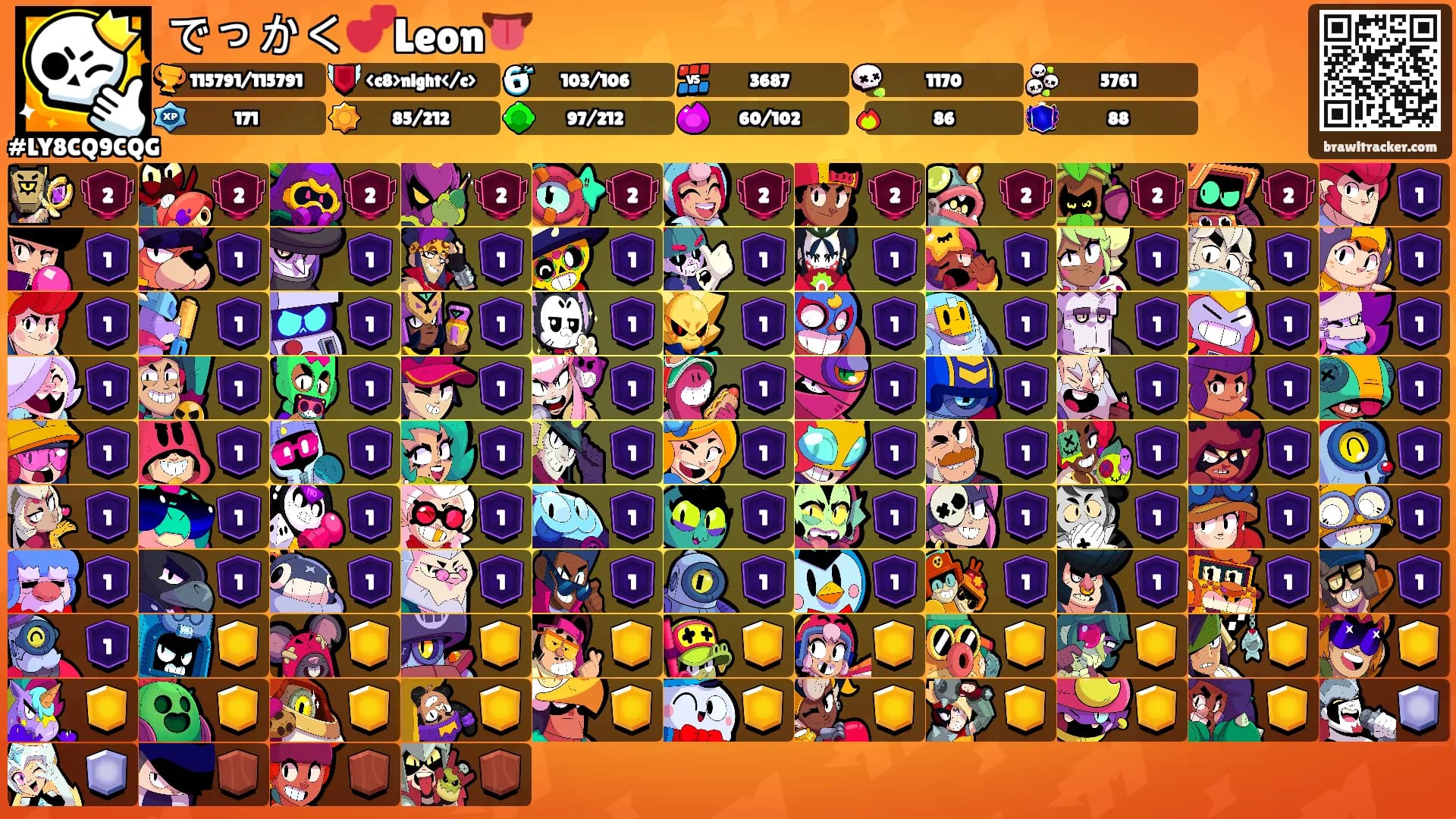 でっかく💕Leon👅's Ranks