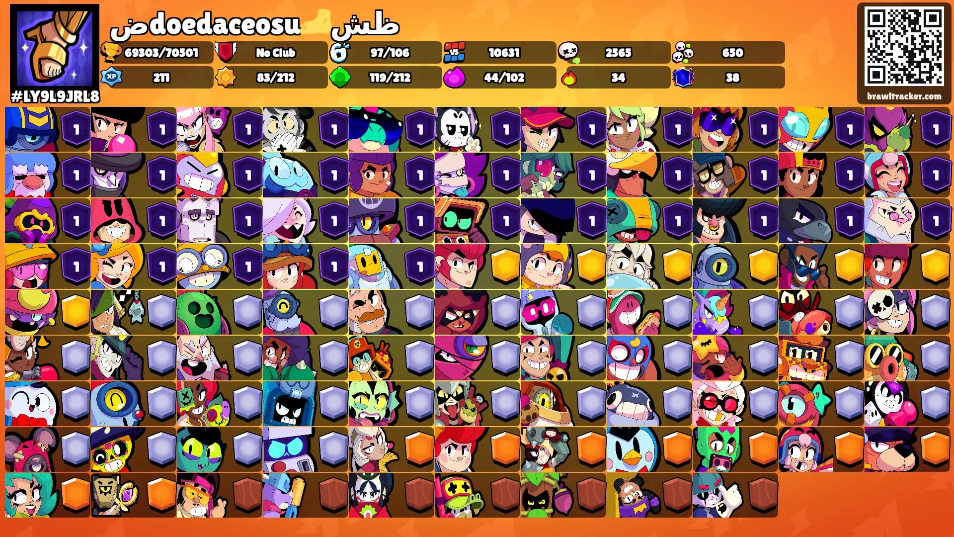 ضdoedaceosu🦶ظش's Ranks