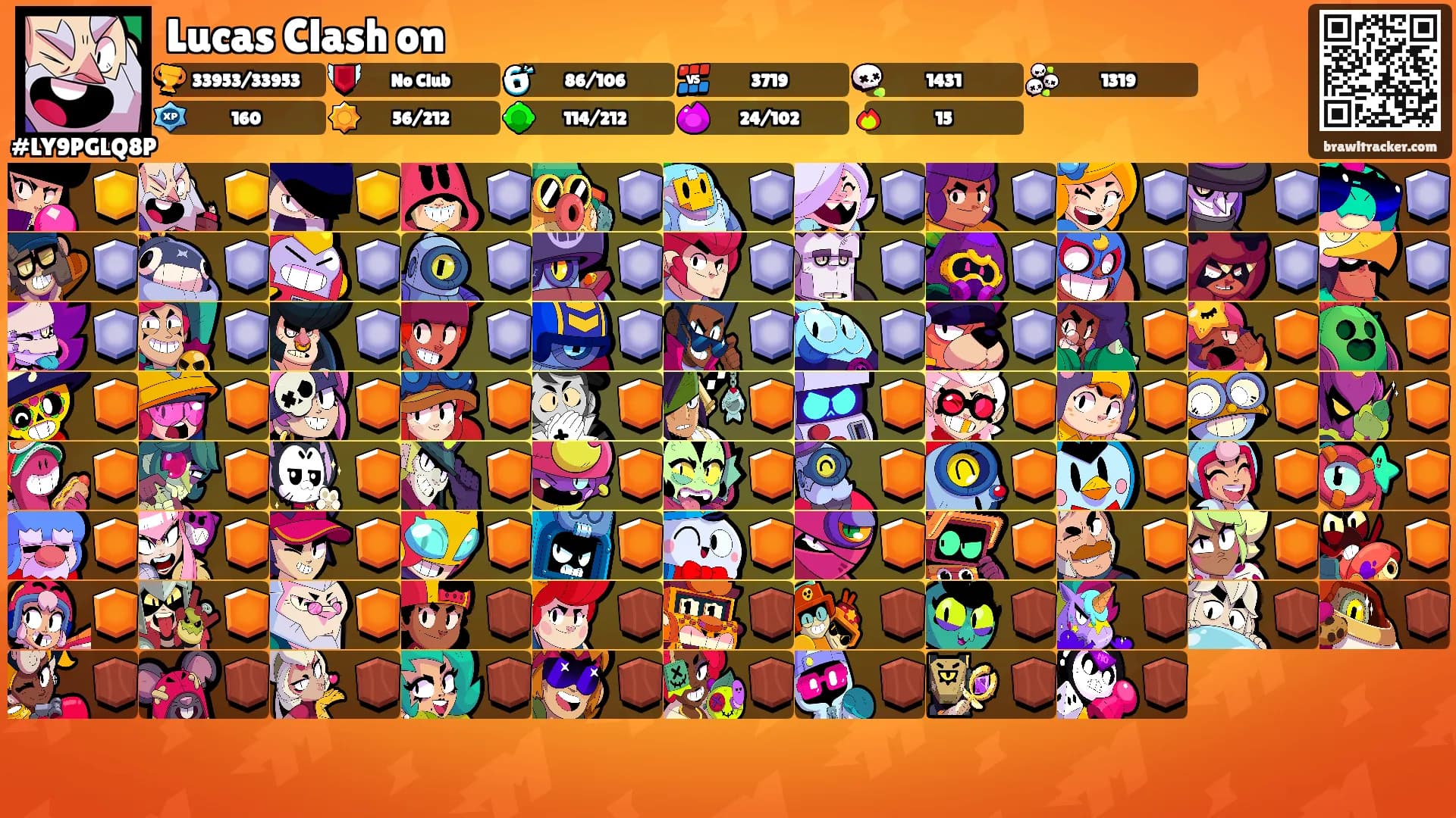 Lucas Clash on's Ranks