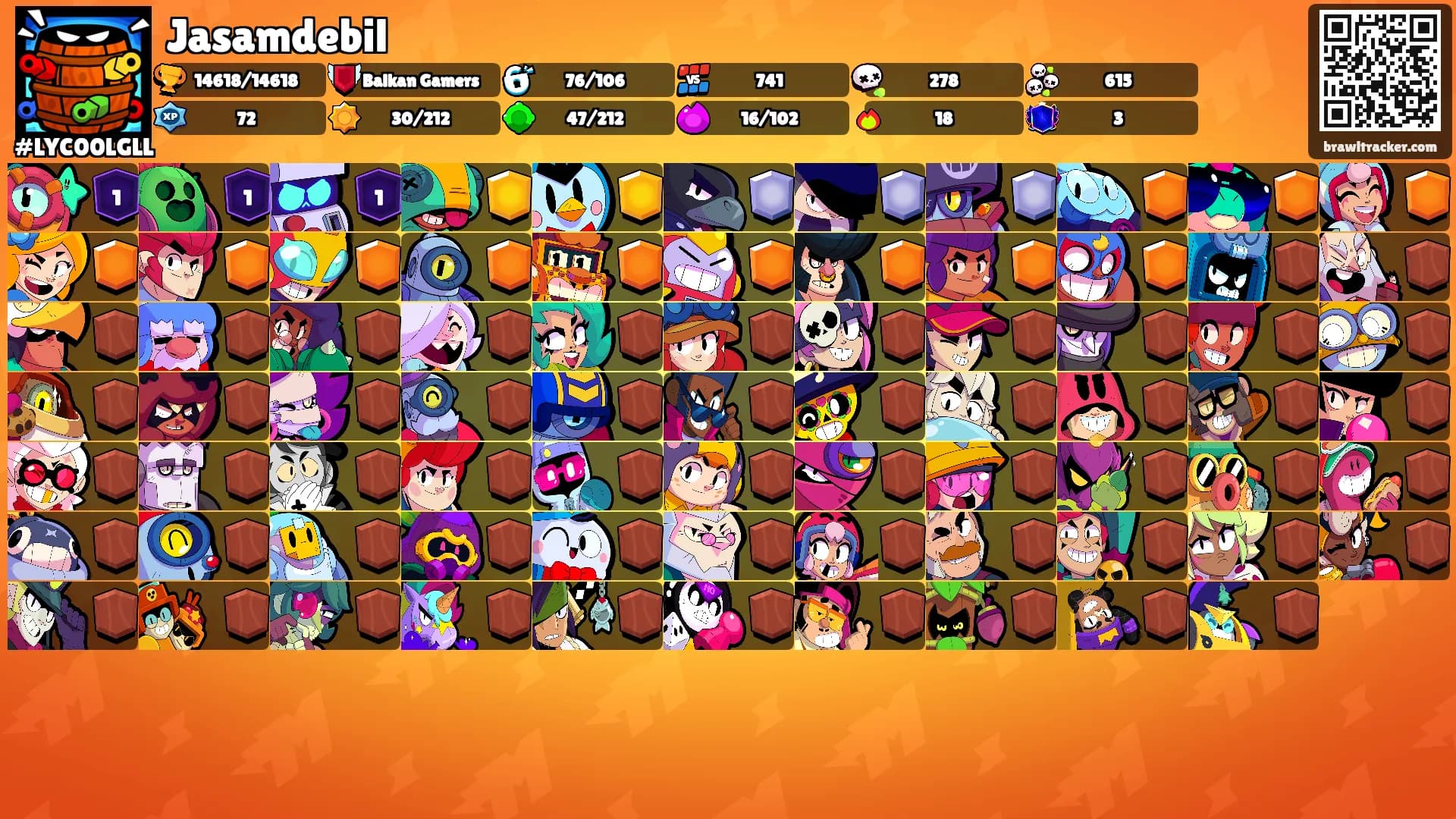 Jasamdebil's Ranks