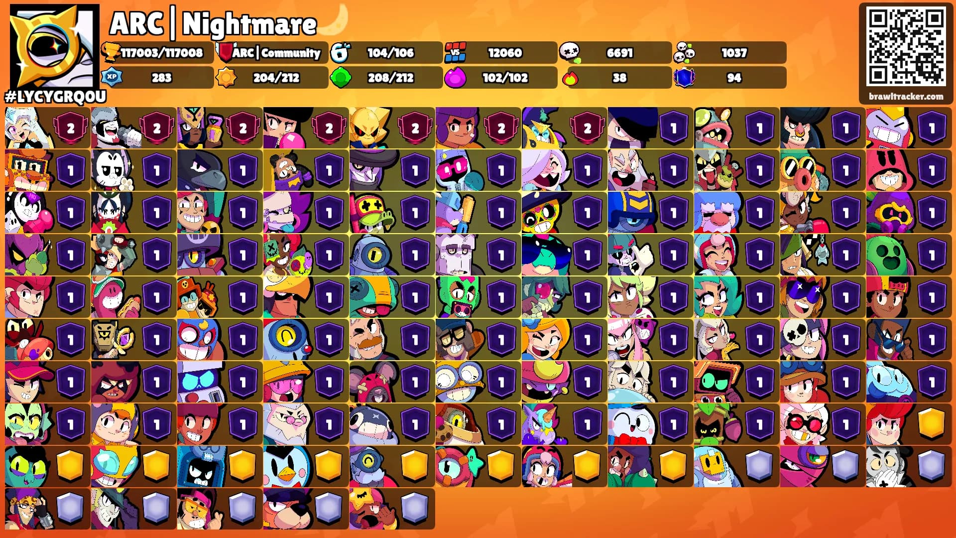 ARC|Nightmare🌙's Ranks