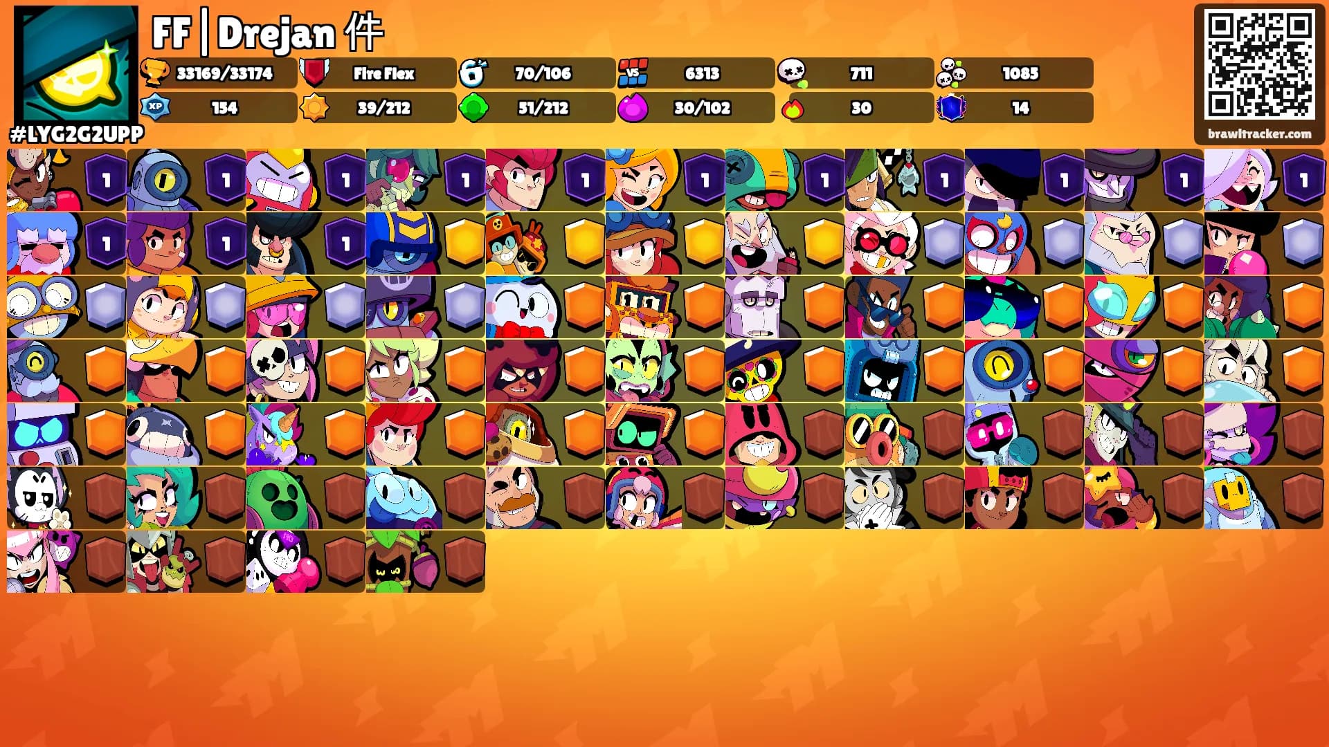 FF|Drejan 件's Ranks
