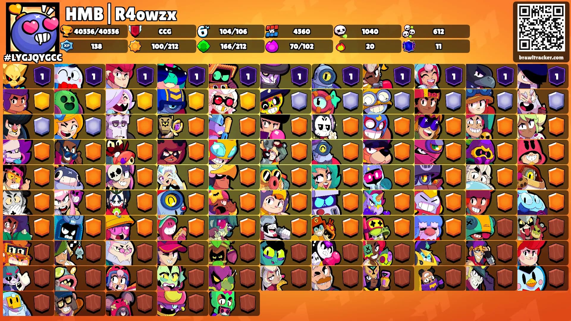 HMB|R4owzx's Ranks