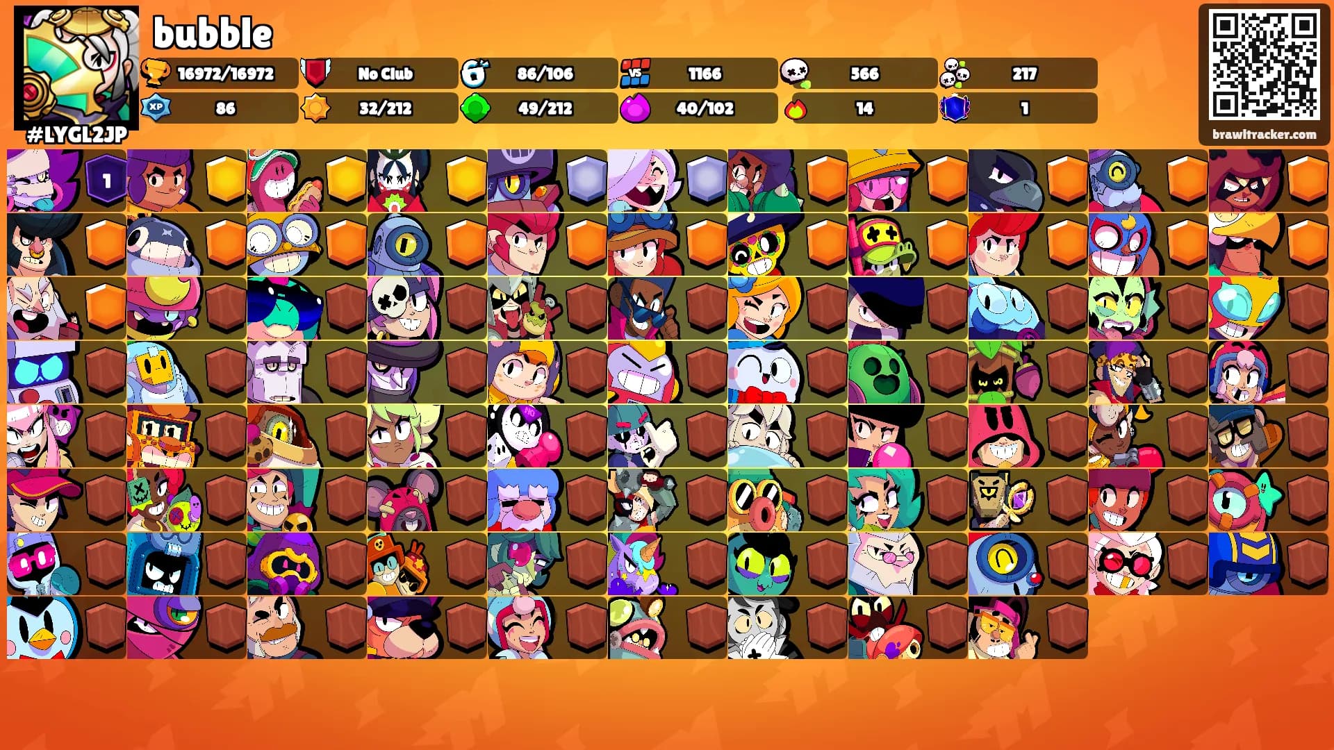 bubble's Ranks