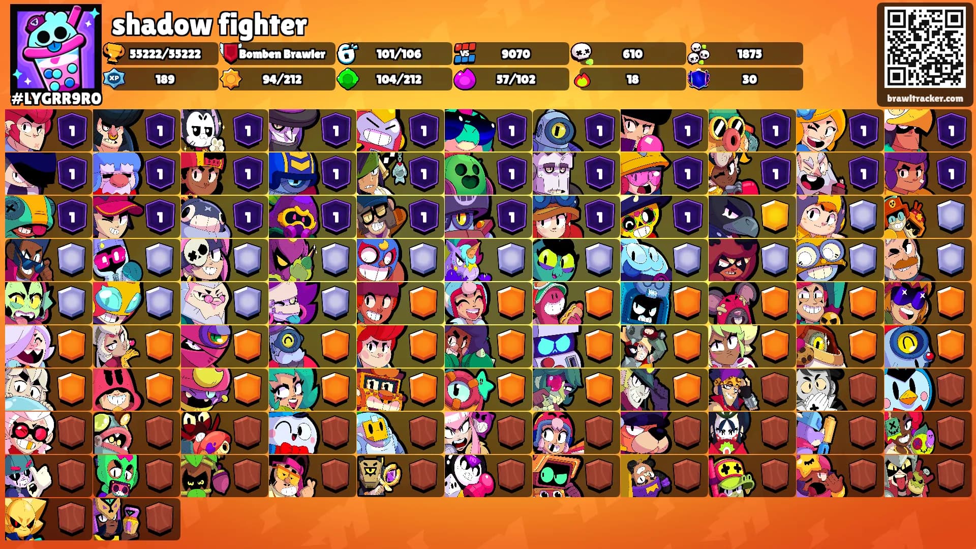 shadow fighter's Ranks