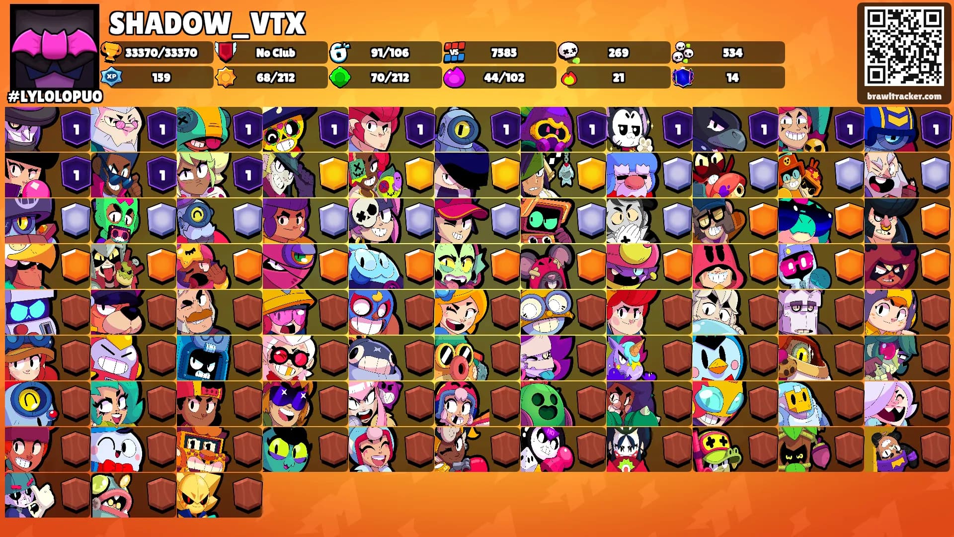 SHADOW_VTX's Ranks