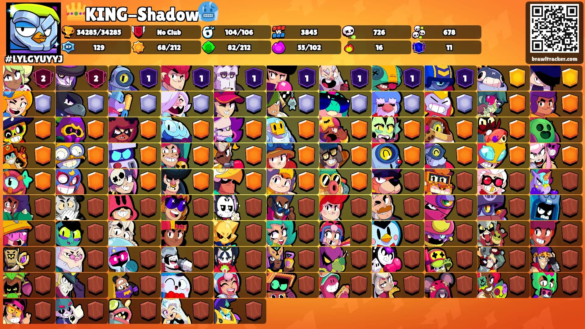 👑KING-Shadow🥶's Ranks