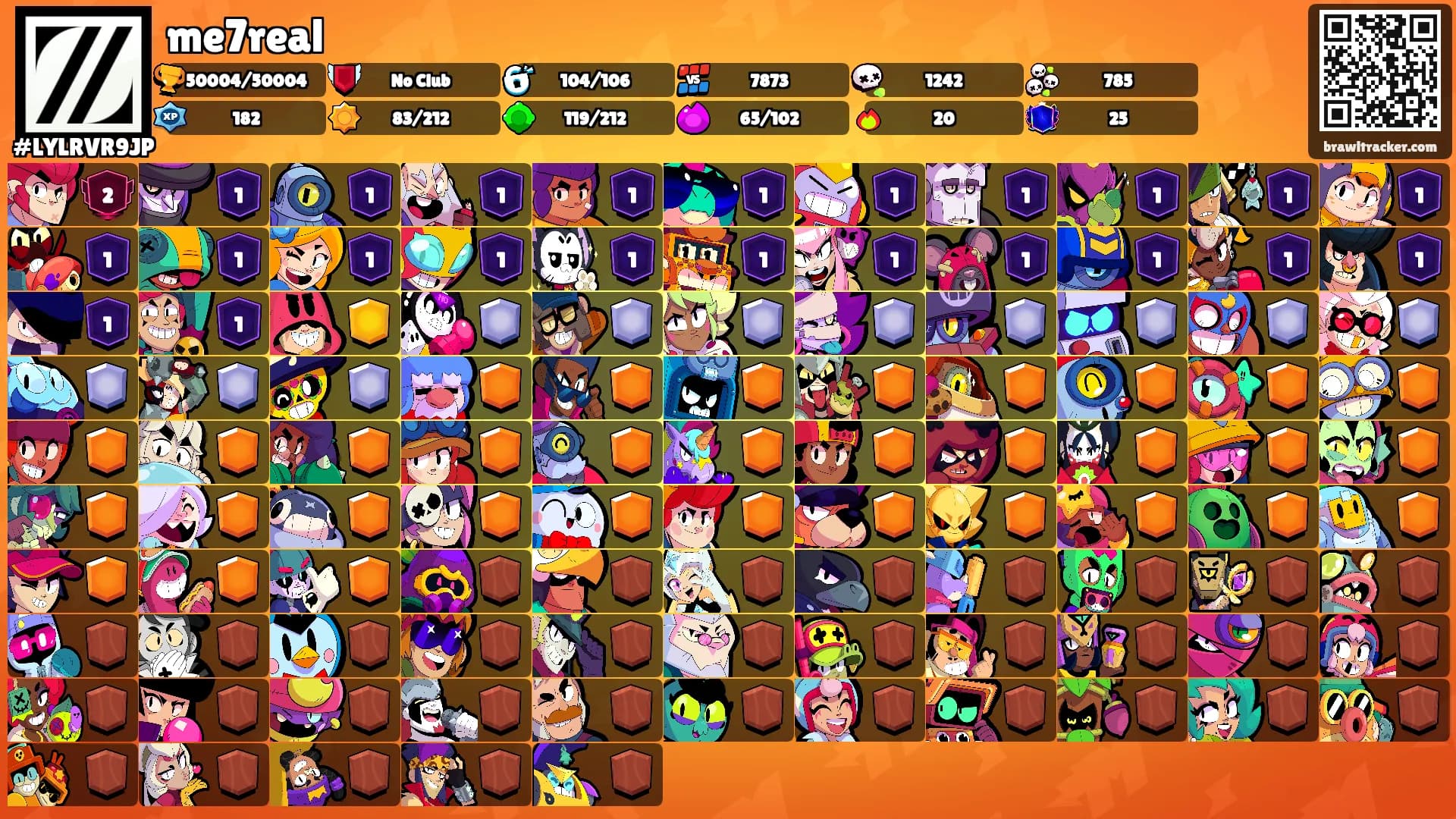 me7real's Ranks