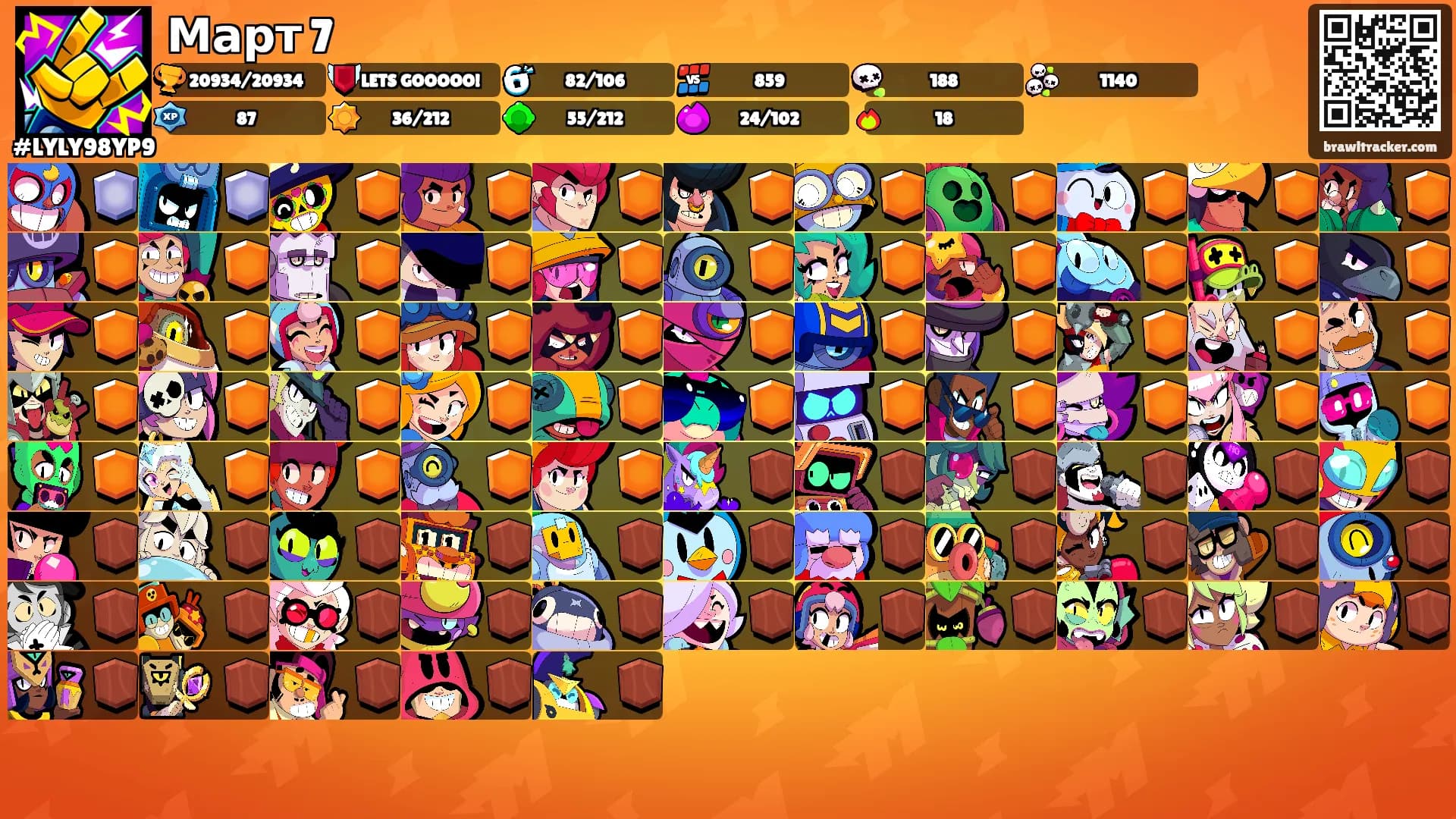Март 7's Ranks