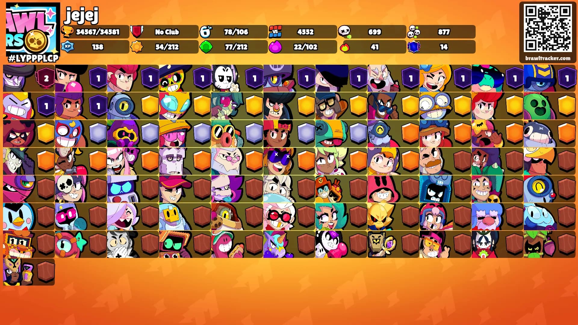 jejej's Ranks