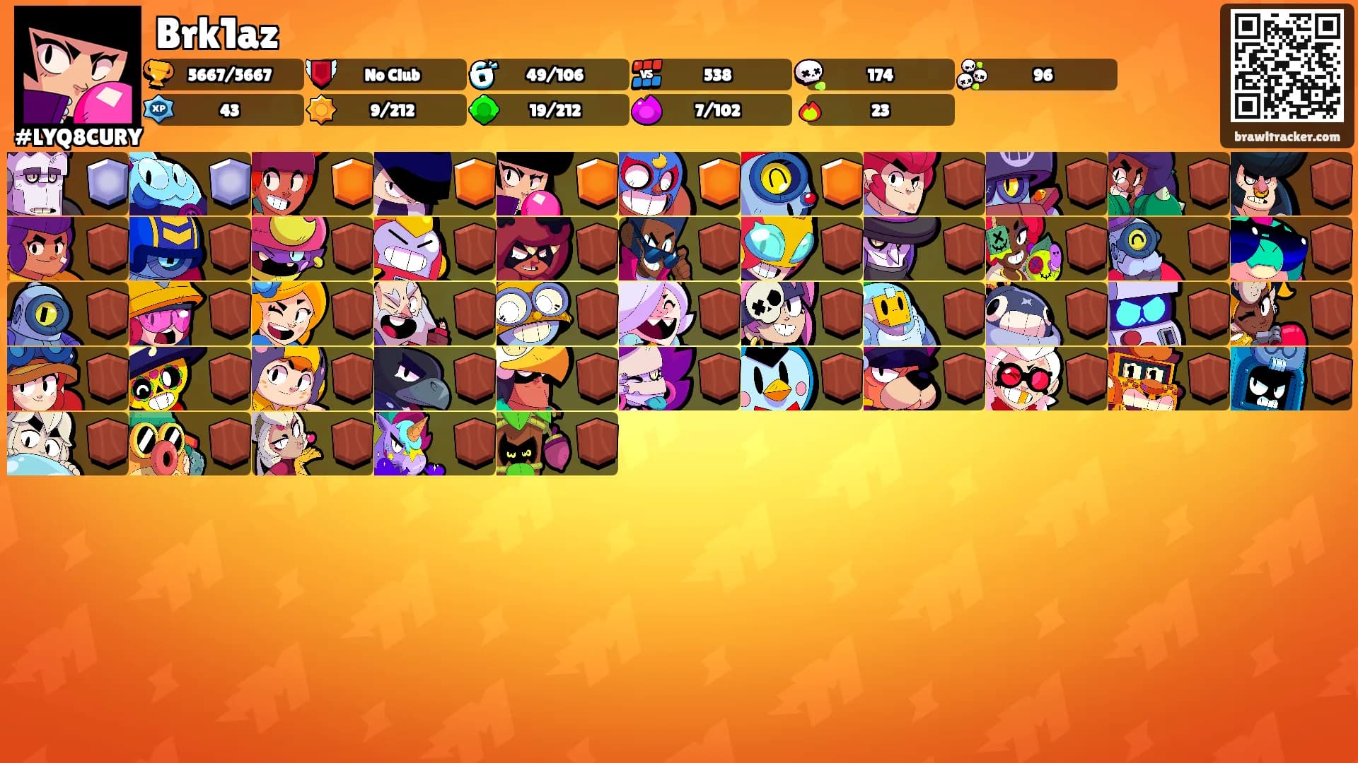 Brk1az's Ranks