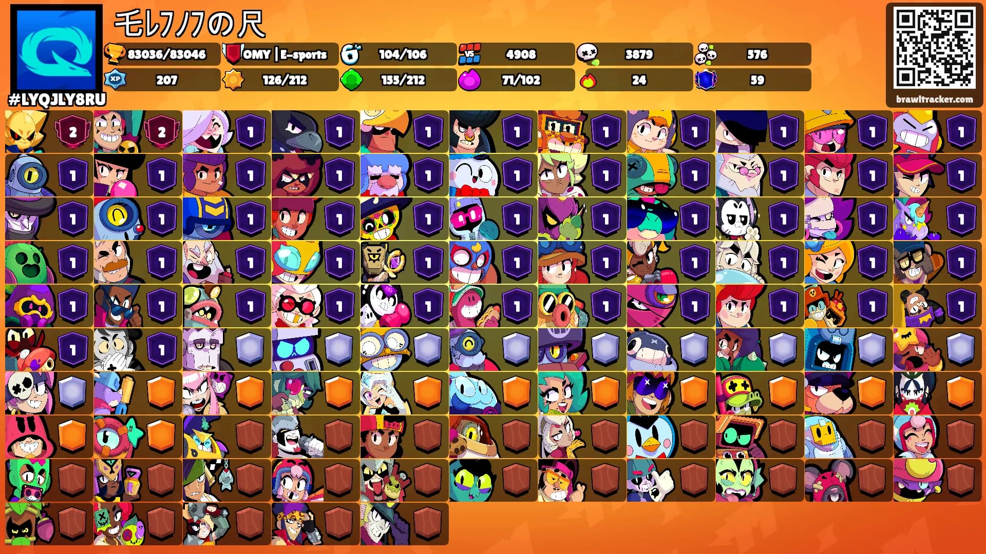 乇ﾚﾌﾉﾌの尺's Ranks