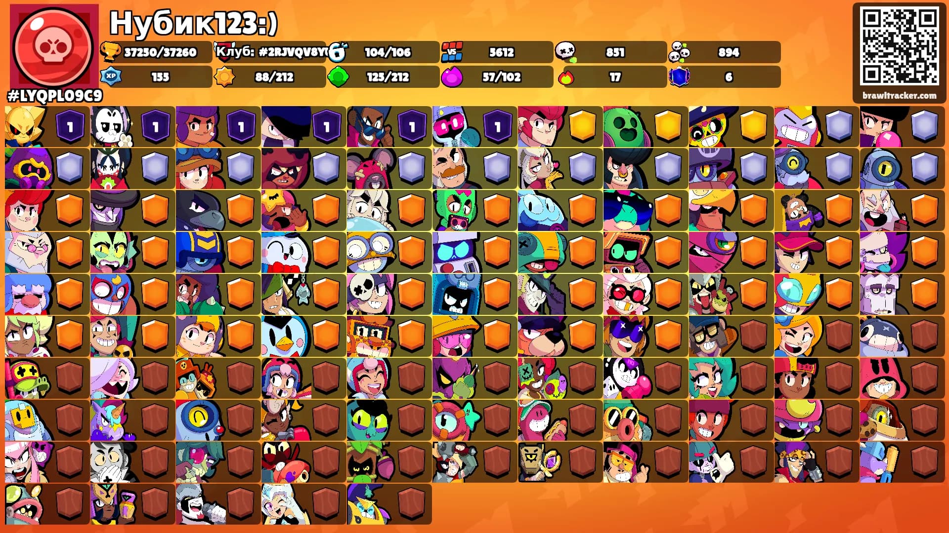 Нубик123:)'s Ranks
