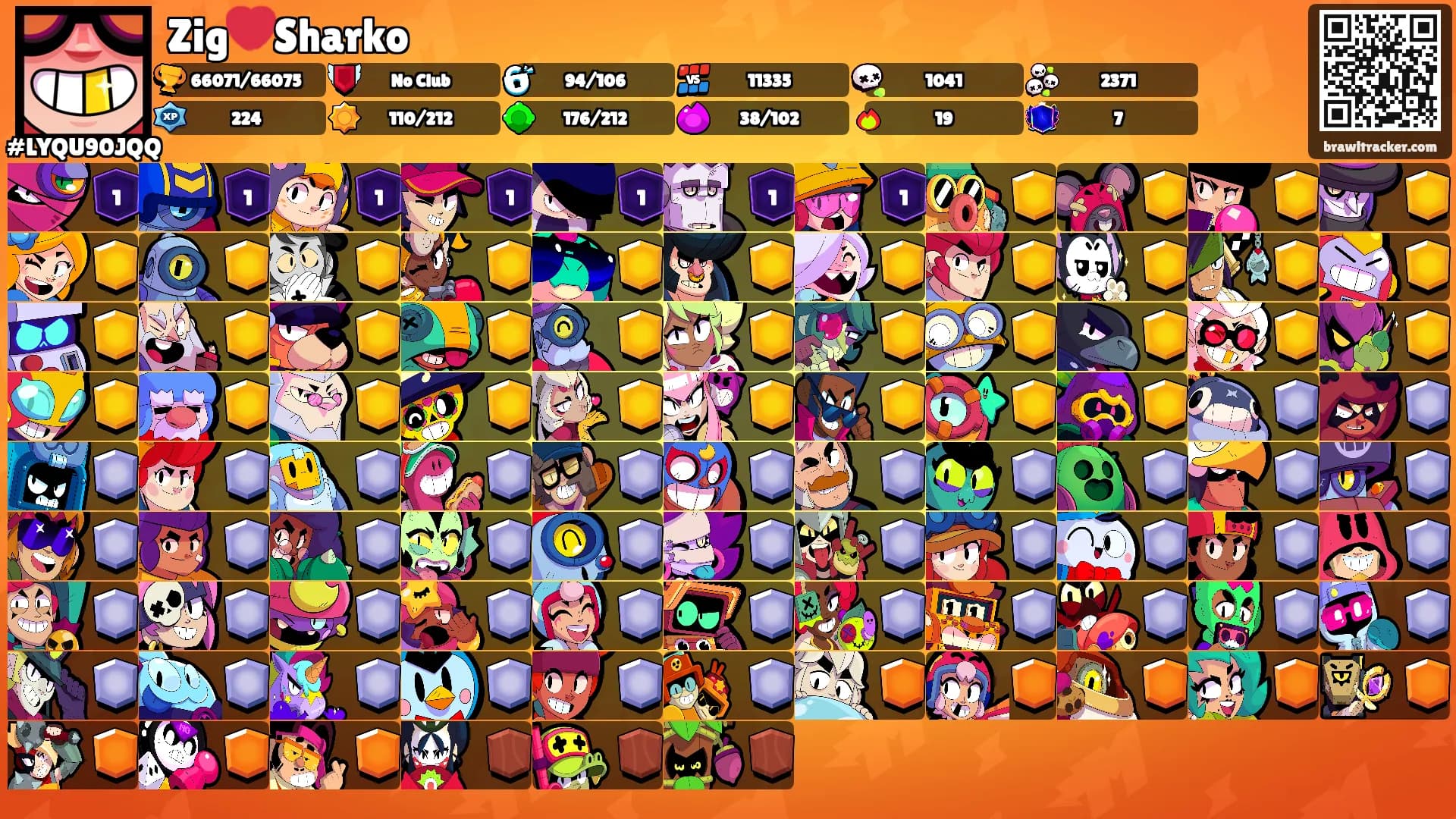 Zig💔Sharko's Ranks