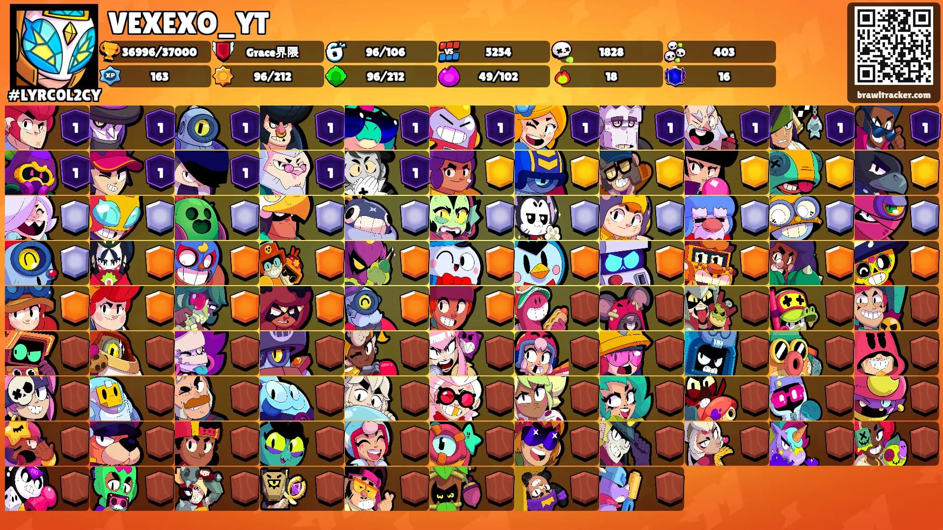 VEXEXO_YT's Ranks
