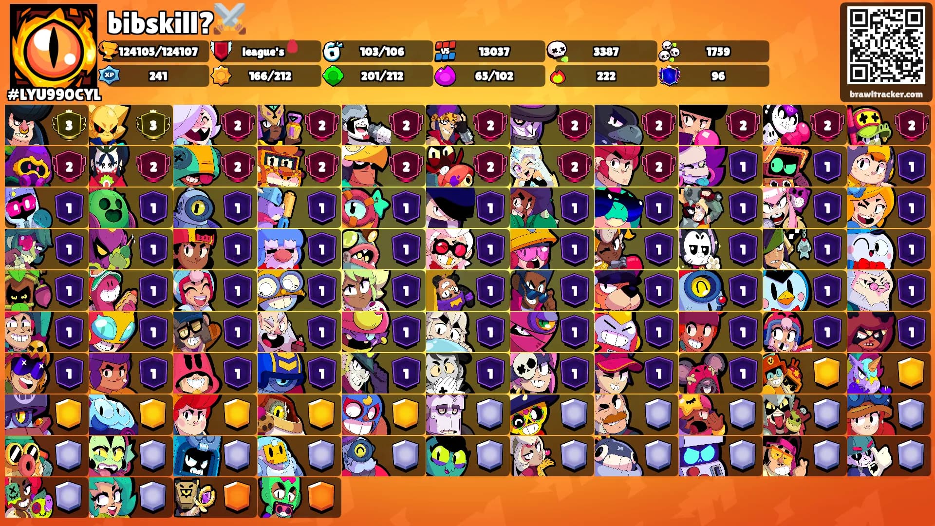 bibskill?⚔️'s Ranks
