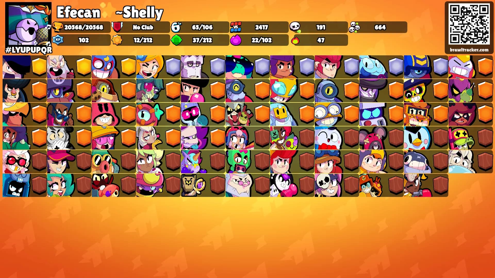 Efecan✨️~Shelly's Ranks