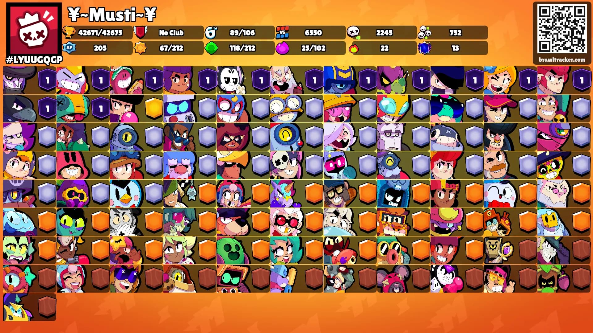 ¥~Musti~¥'s Ranks