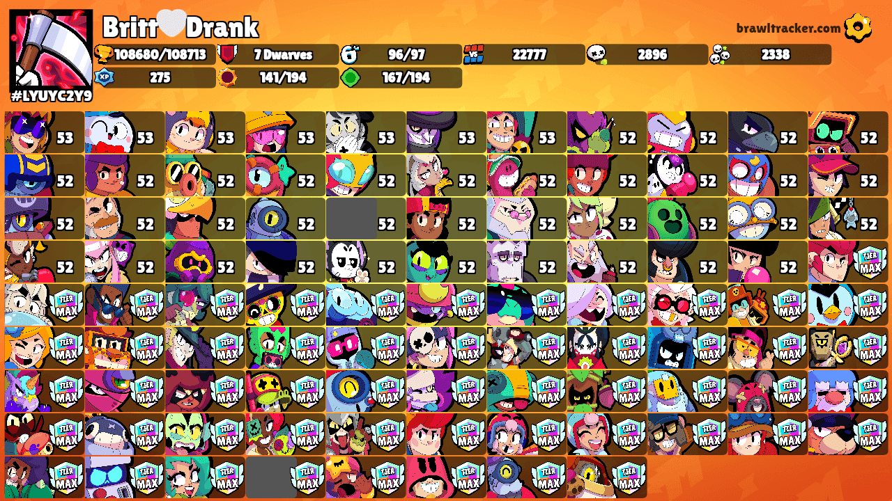 Britt🤍Drank's Ranks