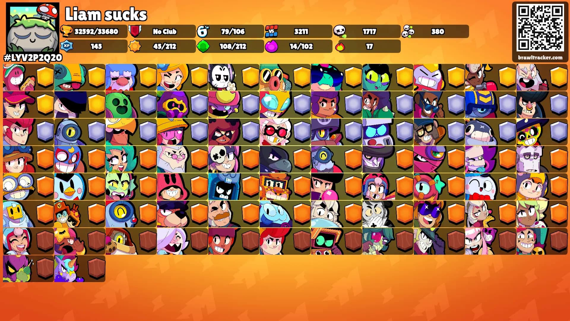 Liam sucks's Ranks