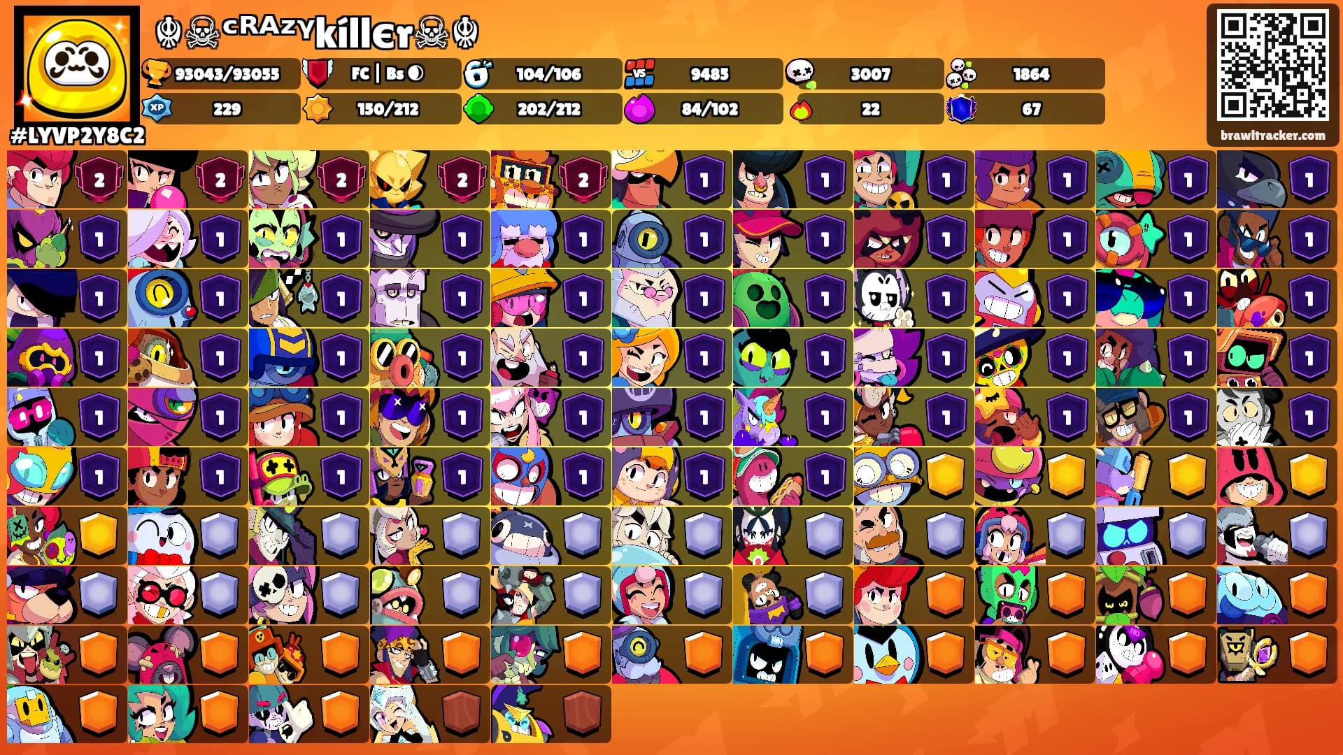 ☬☠ᶜᴿᴬᶻᵞkíllєr☠☬'s Ranks
