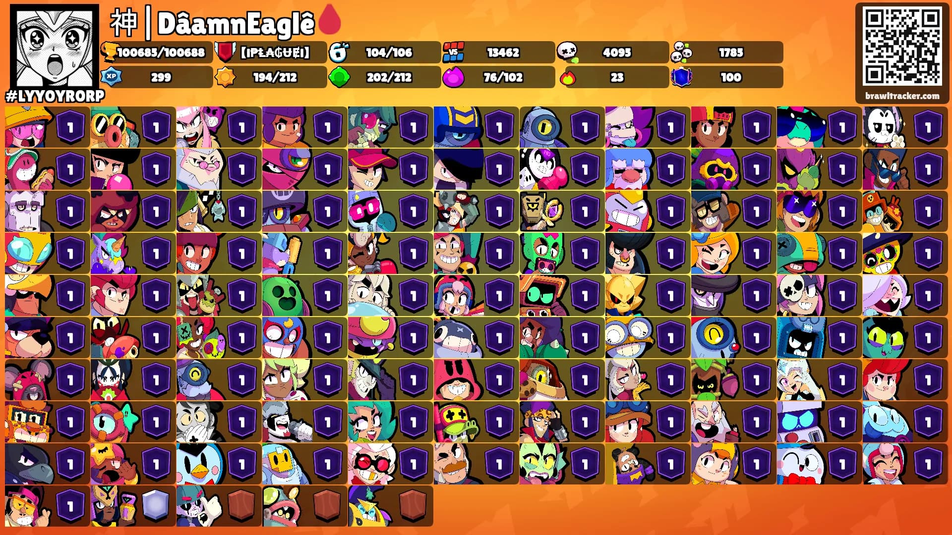 神|DâamnEaglê🩸's Ranks