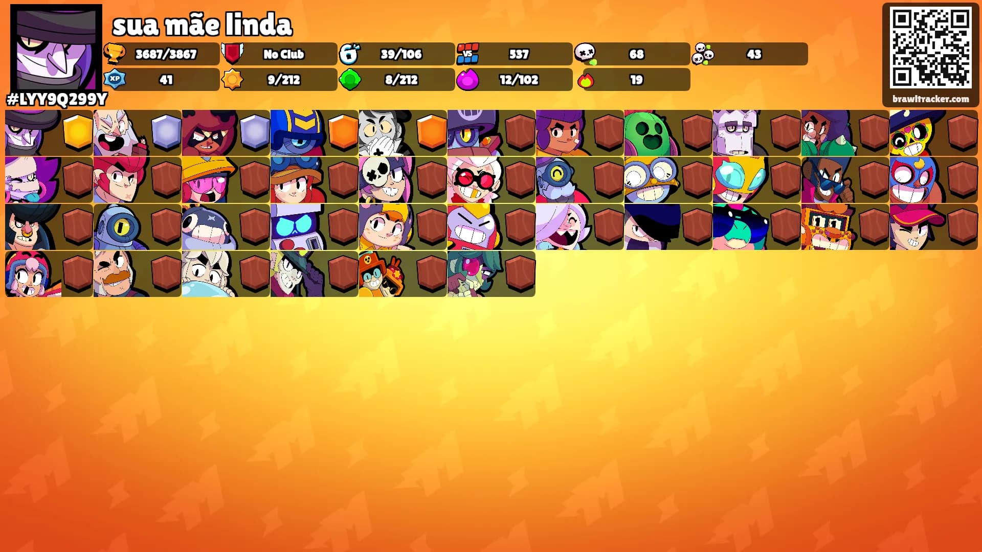 sua mãe linda's Ranks