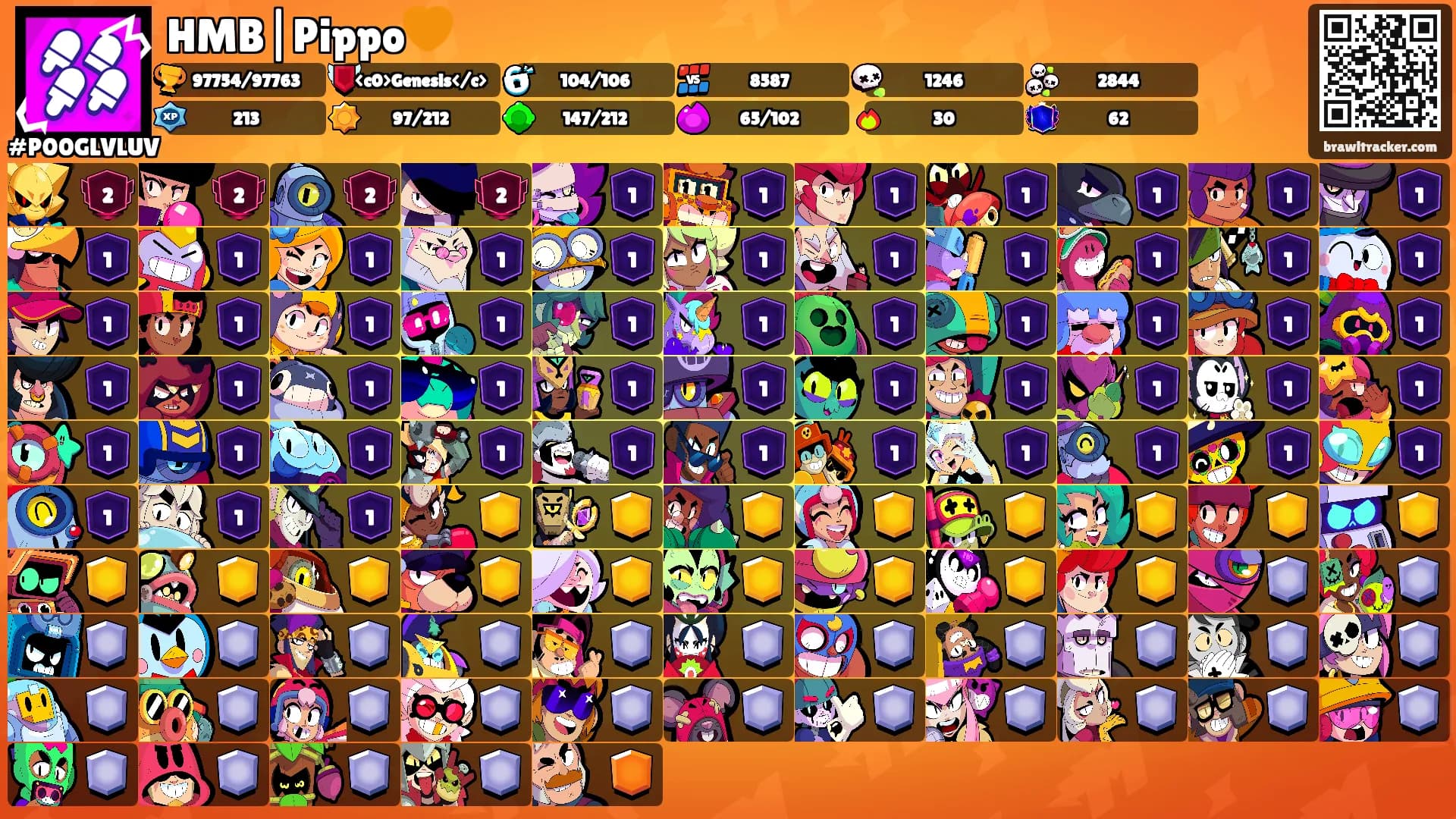 HMB|Pippo🧡's Ranks