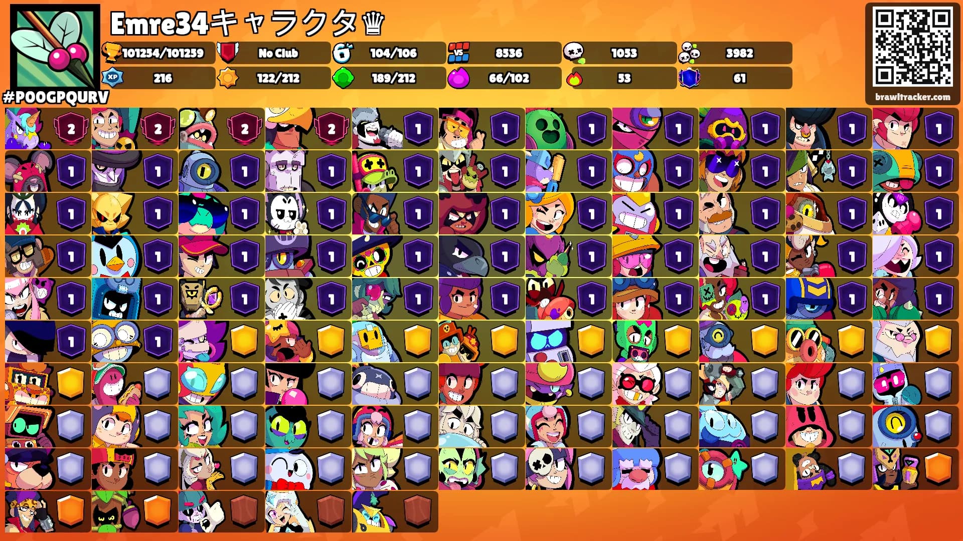 Emre34キャラクタ♛'s Ranks