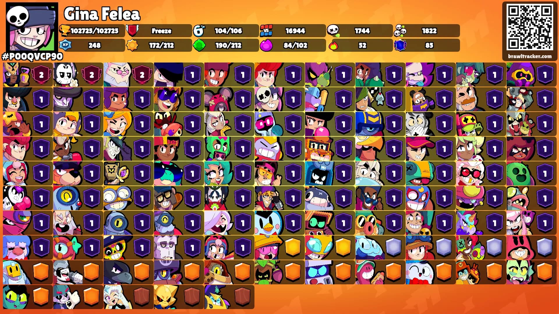 Gina Felea's Ranks