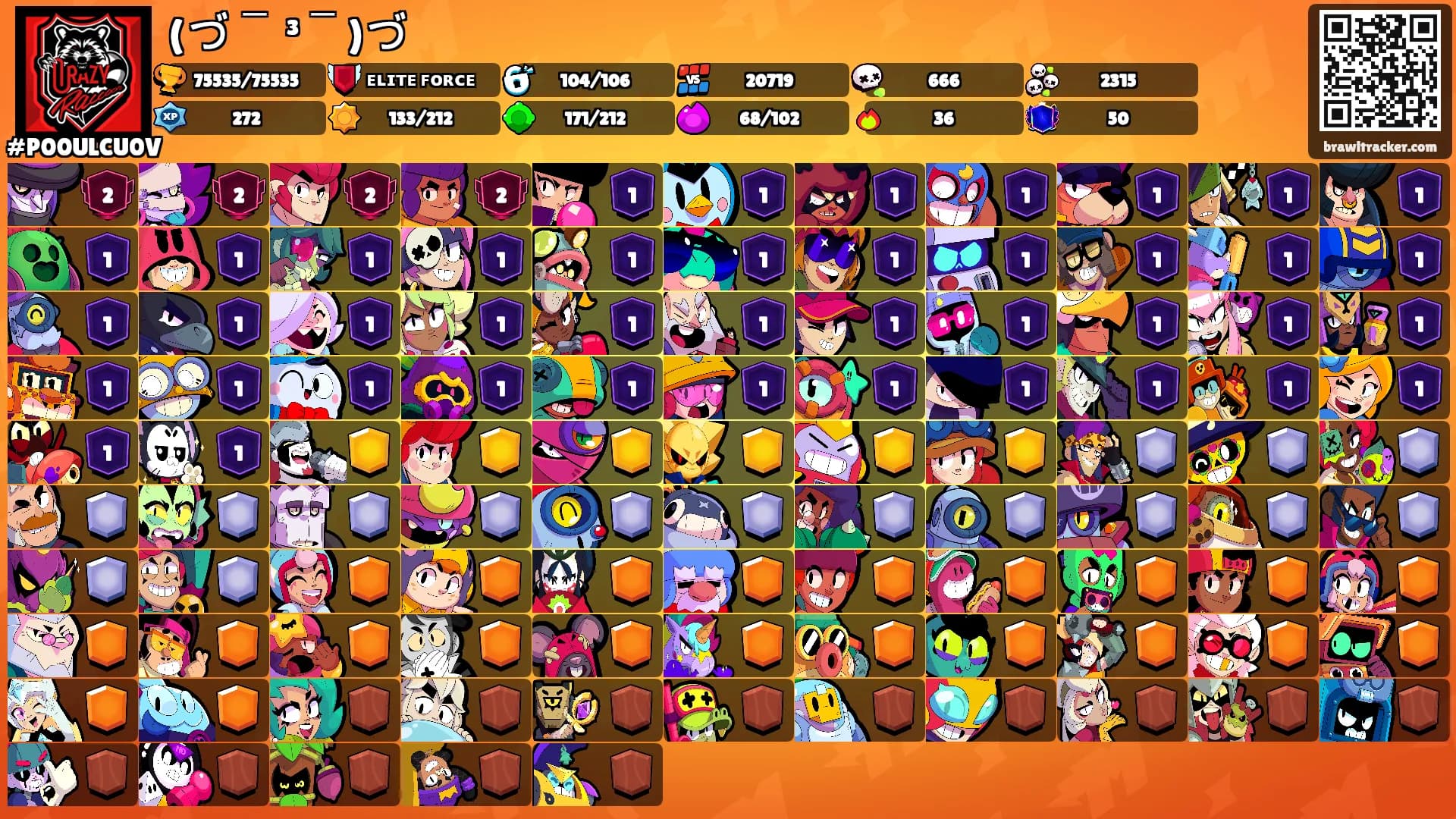 (づ￣ ³￣)づ's Ranks