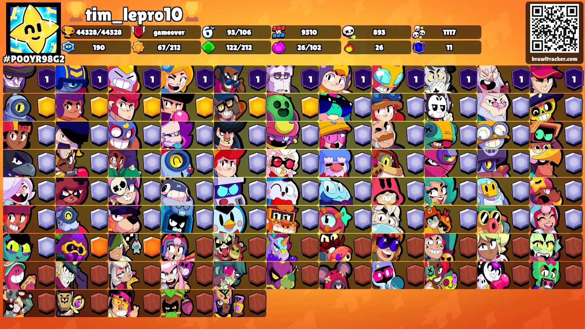 🏆tim_lepro10🏆's Ranks