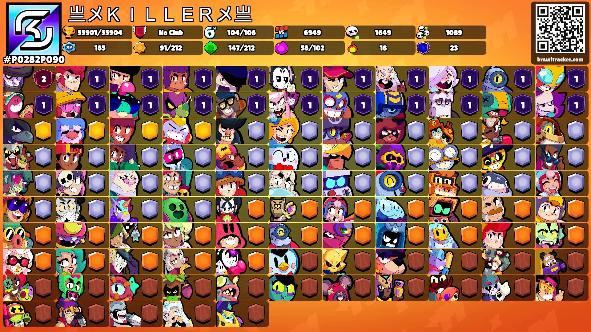 亗メＫＩＬＬＥＲメ亗's Ranks