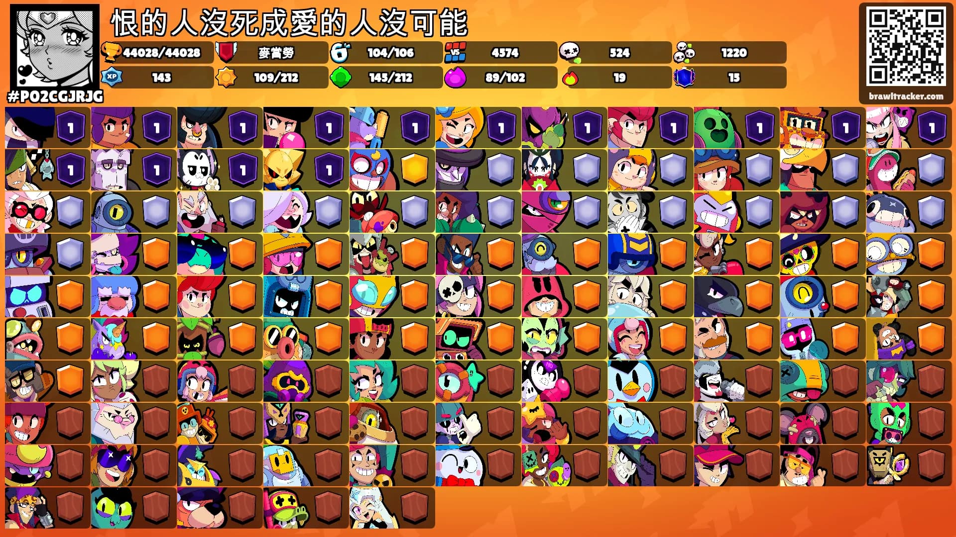 恨的人沒死成愛的人沒可能's Ranks