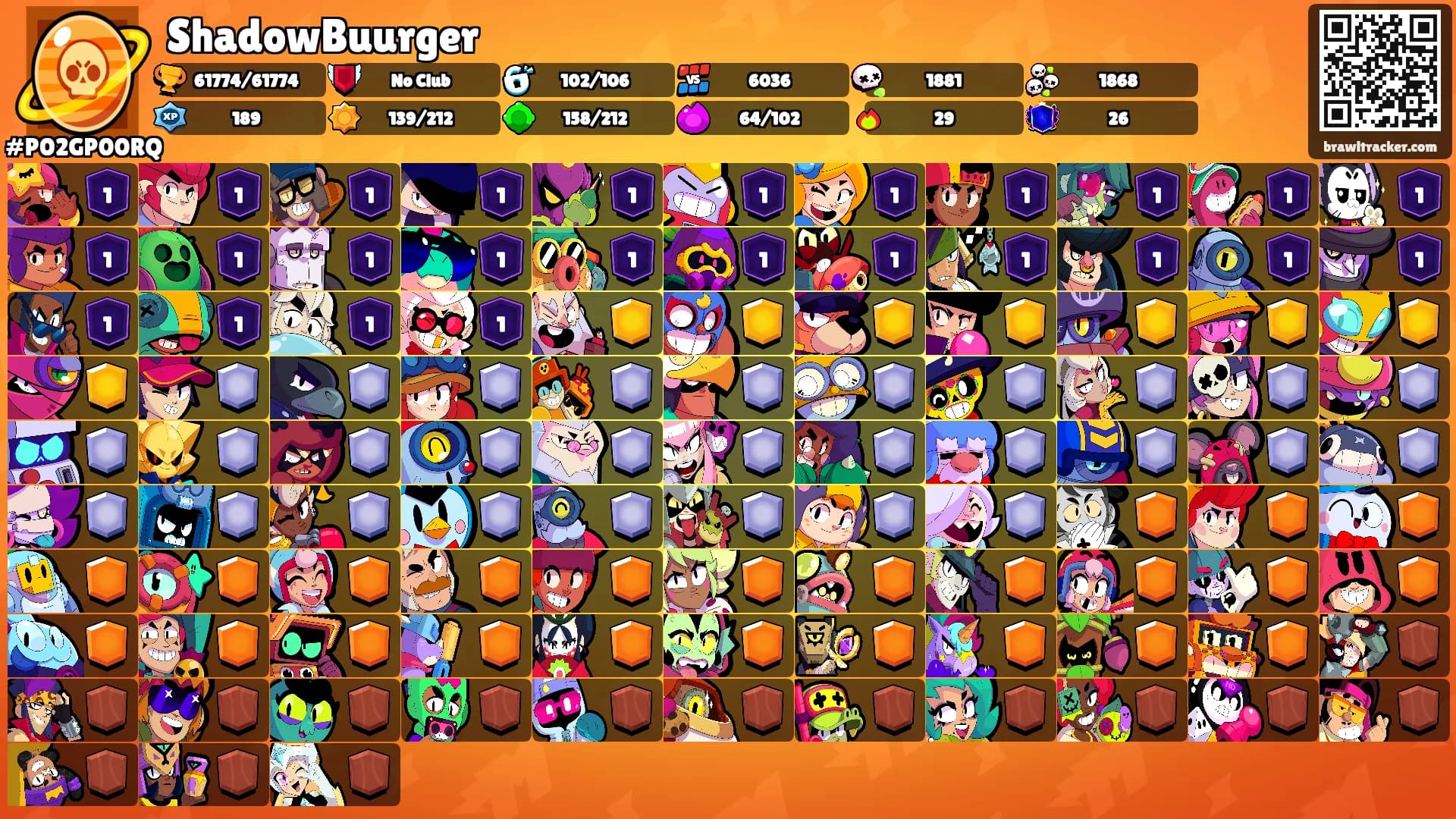 ShadowBuurger's Ranks