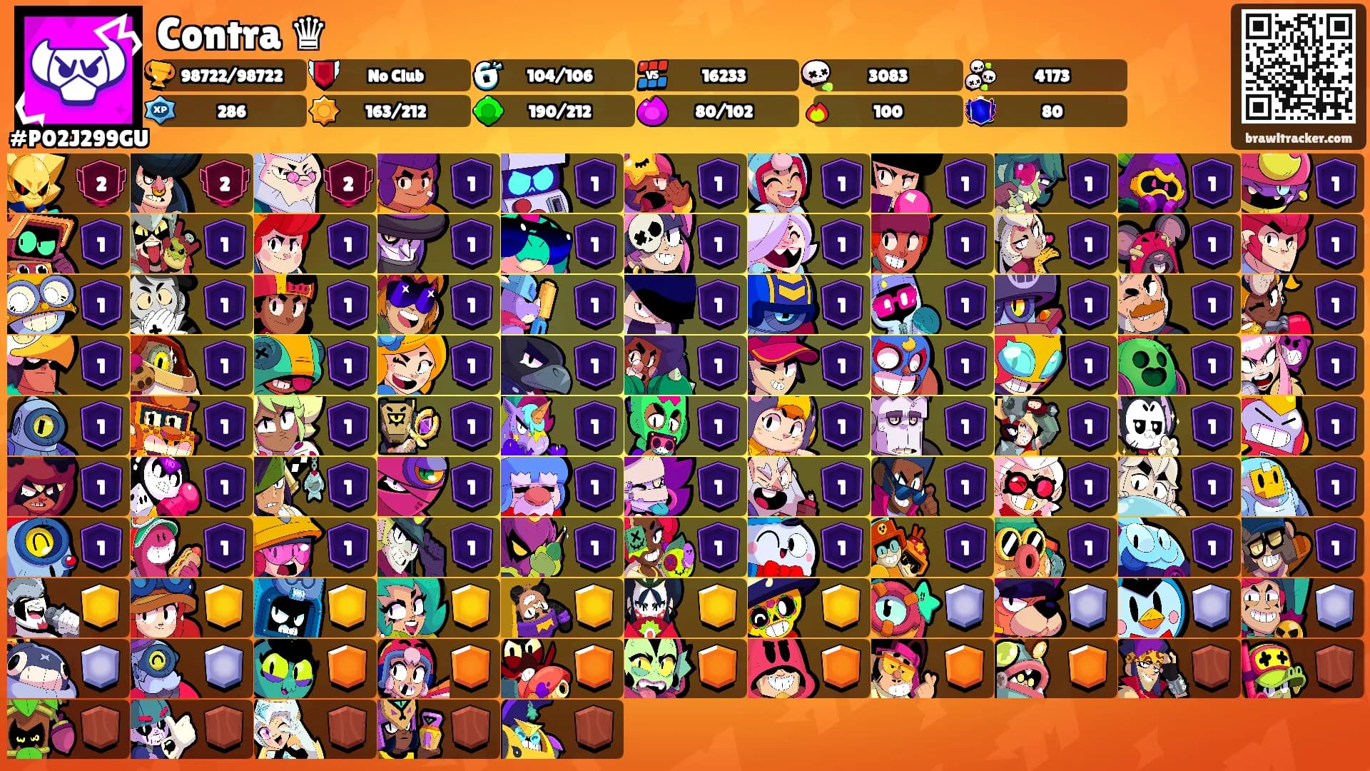 Contra ♛'s Ranks