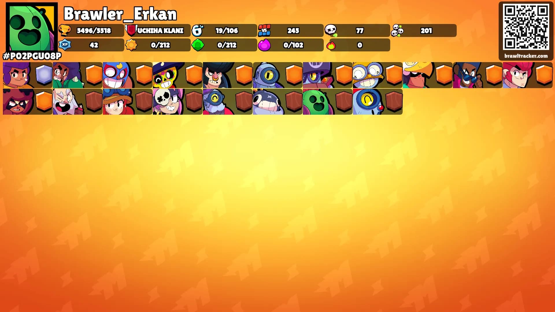 Brawler_Erkan's Ranks