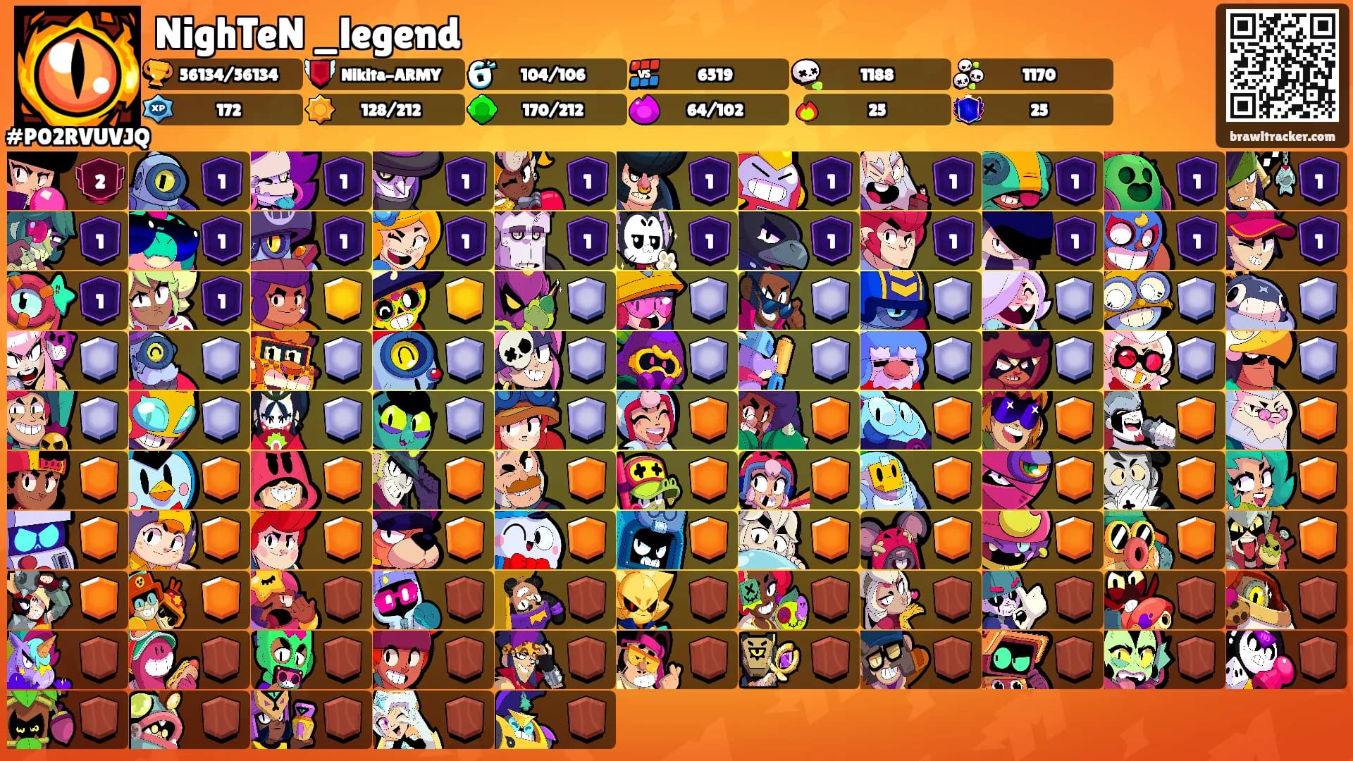 NighTeN _legend's Ranks